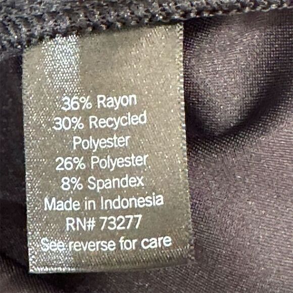 FLX Women’s 2X Black Cropped Blazer Relaxed Fit Stretch Athleisure Office Jacket - Picture 7 of 8